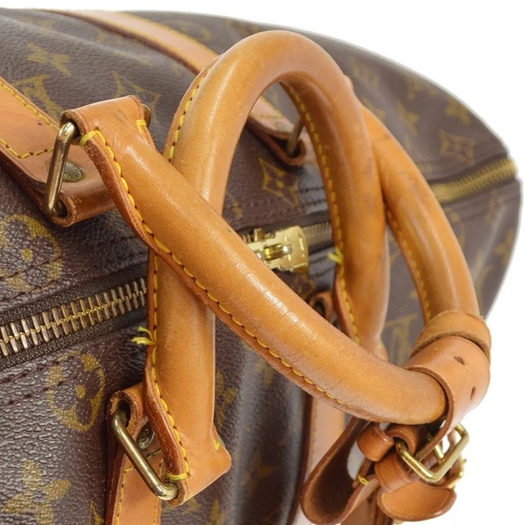 💃AUTHENTIC LOUIS VUITTON KEEPALL 45 MONOGRAM DUFFLE TRAVEL BAG - Picture 4 of 8